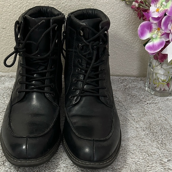Mark Nason Black Leather Men's Boots - Picture 1 of 16